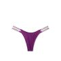 Трусики Double Shine Strap Thong Panty Grape Soda