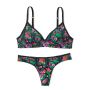 Комплект Wireless Bra Black Roses