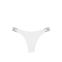 Трусики Logo Cotton High-Leg Thong Panty White