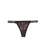 Трусики The Lace Shine Strap Thong Panty Leopard