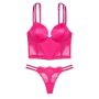 Комплект Very Sexy Double Shine Strap Lace Push-up Bra Pink