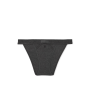 Трусики Logo Cotton Tanga Panty Charcoal Grey