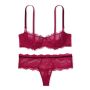 Комплек Wicked Unlined Bra Clared Red