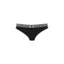 Трусики Shine-Waist Cotton Thong Panty Black