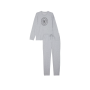 Піжама Cotton Long Pajama Set Medium Heather Grey