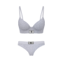 Комплект білизни Perfect Shape Shine Patch Push-Up Bra Grey