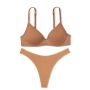 Комплект Lightly Lined Wireless Bra & Thong Panty Toffee