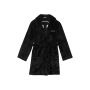 Плюшевий халат Fluffy Robe Black