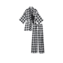 Піжама Flannel 3-Piece Set White & Black Plaid