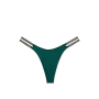 Трусики Double Shine Strap Thong Panty Mystique Green