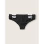 Трусики PINK Mini Logo Strappy Cheekster Panty Black