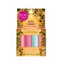 Набір бальзамів Let's Toast to the Holidays 4-Pack Lip Balm від EOS