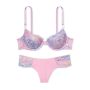 Комплект Sexy Tee Bra & Thong Panty Soft Pink Ambre