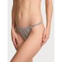 Трусики Gradient Shine Strap Rose Lace Thong Panty Grey