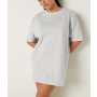 Нічна сорочка Oversize Cotton T-Shirt Grey