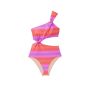 Суцільний купальник Cutout Swimsuit Colormix