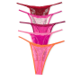 Набір трусиків 5-Pack Lacie String Thong Panties Multi VS