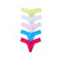 Набір трусиків 5-Pack LaceTrim Thong Panties Mix