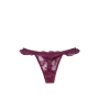 Трусики Butterfly Lace Ruffle Thong Bordo