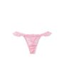 Трусики Butterfly Lace Ruffle Thong Pink