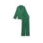 Піжама сатинова Satin Long Pajama Set Grass Palm