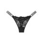 Трусики Very Sexy Shine Strap Thong Panty Black мереживо