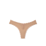 Трусики Dream Angels Lace-Trim Thong Panty Praline