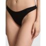 Трусики Cotton High-Leg Thong Panty Black VS