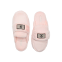 Домашні тапочки Closed Toe Faux Fur Slipper Pink Bling