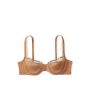 Бюстгальтер Smooth Logo Embroidery Lightly Lined Balconette Bra Toffee