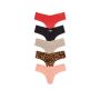 Набір трусиків 5-Pack No-Show Thong Panty Leo