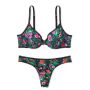 Комплект Full Coverage Bra Black Roses