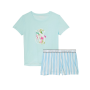 Піжама Short Knit Tee-jama Set Blue