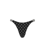 Трусики Shine Strap Thong Panty Black Dots