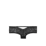 Трусики Very Sexy Sheer Mesh & Lace Cutout Cheeky Panty Black