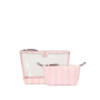 Косметичка 2-Piece Makeup Bag Pink Stripe