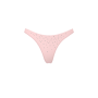 Трусики Stretch Cotton Scatter Shine High-Leg Scoop Thong Panty Pink