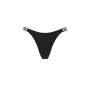 Трусики Shine Strap Thong Panty Blackk VS