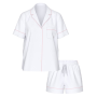 Піжама Cotton Short Pajama Set White