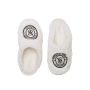 Домашні тапочки Closed Toe Faux Fur Slipper White