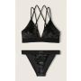 Комплект топ-бра Bralette & Bikini Panty Black