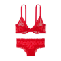 Комплект білизни Tease Unlined Demi Bra & Panty Lipstick