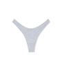 Трусики Stretch Cotton High-Leg Thong Panty Grey