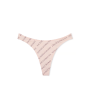 Трусики Stretch Cotton High-Leg Thong Panty Purest Pink Logo