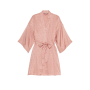 Сатиновий халат The Tour '23 Icon Satin Robe Serenity Pink