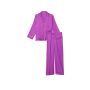 Піжама сатинова Satin Long Pajama Set Violet