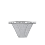 Трусики Logo Cotton Tanga Panty Gray