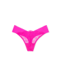 Трусики No-show Thong Panty Lace Detail Bali Orchid