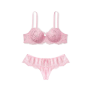 Комплект білизни Dream Angels Lightly-Lined Demi Bra Light Pink