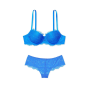 Комплект білизни Dream Angels Lightly-Lined Demi Bra Blue